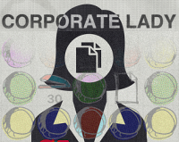 Corporate Lady Logo